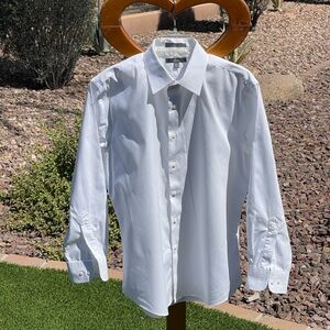 DRESS SHIRT - Classic White Men's Shirt